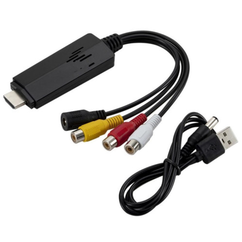 Adaptateur convertisseur vidéo HD vers 3RCA AV CVBS SH66261336-05