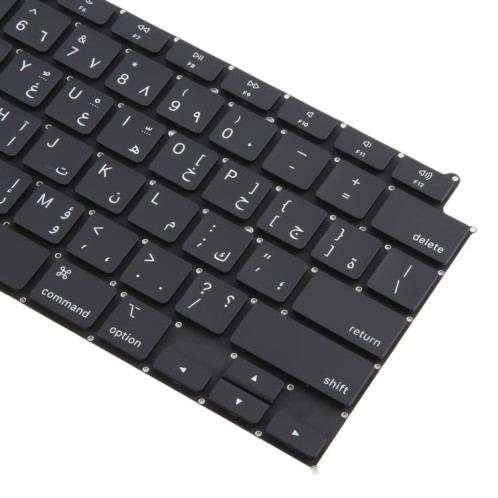 Pour MacBook Air 13,3 pouces M1 A2337 2020 Petit clavier avec retour chariot Version arabe SH6629894-05