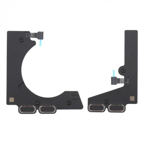 Pour MacBook Pro Retina 13 pouces M1 A2338 1 paire de haut-parleurs et sonneries SH6630163-04