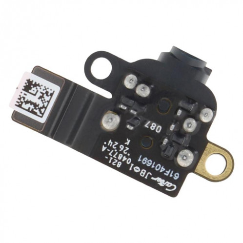 Câble audio flexible pour prise jack pour MacBook Air M3 13 pouces A3113 (2024) EMC8611 821-04877-A (noir) SH643B640-03