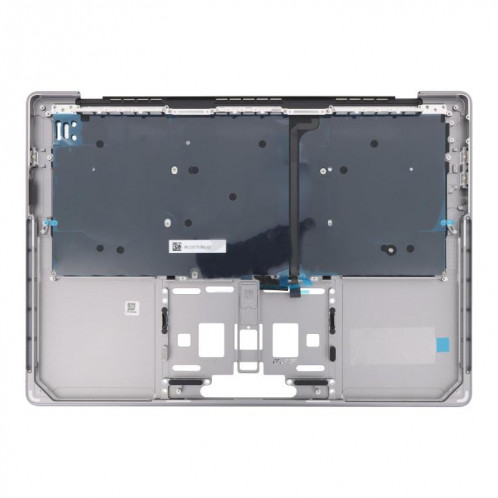 Pour MacBook Pro 14 pouces 2021 A2442 / 2023 A2779, version Big Backspace, clavier britannique avec coque C (argent) SH669S1889-04
