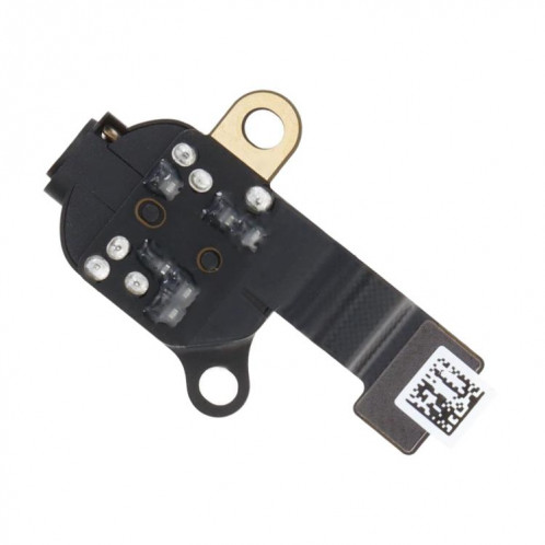 Câble audio flexible pour prise casque pour MacBook Pro 16 pouces (2021) (A2485/A2442/A2780/A2779/A2992/A2991) (noir) SH671B482-03