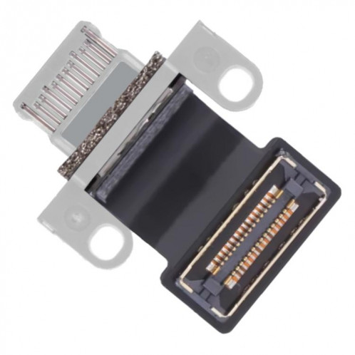 Câble flexible de port de charge pour MacBook Pro 16 pouces 2023 A2780 821-03084-A (argent) SH679S1932-02