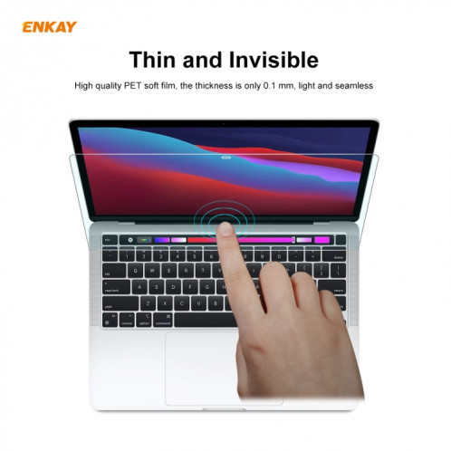 ENKAY pour Apple MacBook Pro 15.4 pouces (2016) HD PET protection d'écran SE78171392-07