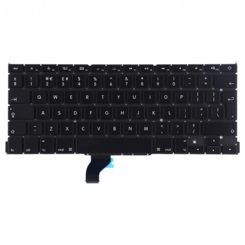 Clavier version britannique pour MacBook Pro 13 pouces A1502 SH82771973-05