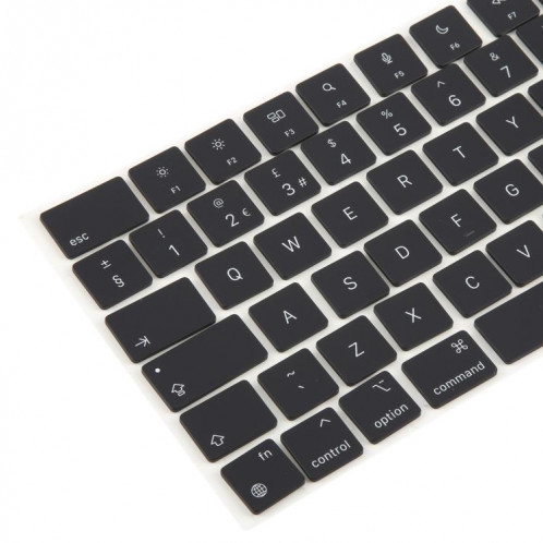 Pour MacBook Air 13.3 / 15.3 M2 A2681 A2941 Version anglaise britannique Touches (Minuit) SH55MN1882-04