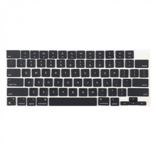 Pour MacBook Air 13.3 / 15.3 M2 A2681 A2941 Touches version anglaise américaine (minuit) SH56MN1011-04