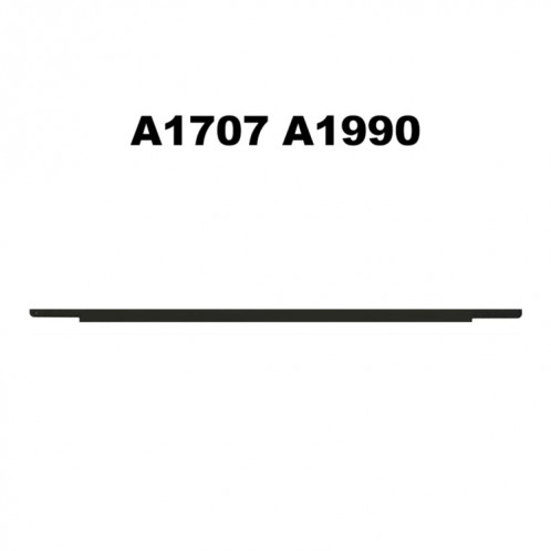 Matériau en verre écran LCD Affichage du logo de la lunette avant pour MacBook Retina 15.4 pouces A1707 A1990 (argent) SH974S425-02