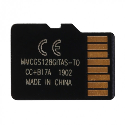 Carte mémoire Micro SD (TF) Richwell 128 Go grande vitesse, classe 10 SR00591344-09