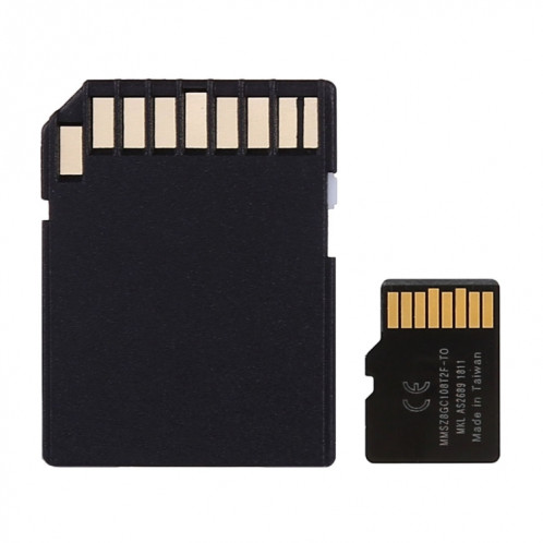 Carte mémoire Micro SD (TF) 8Go haute vitesse de classe 10 de Taiwan (capacité réelle de 100%) SH1049388-07
