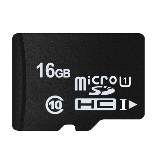 Carte mémoire Micro SD (TF) 16 Go haute vitesse de classe 10 de Taiwan (capacité réelle de 100%) SH1050157-07