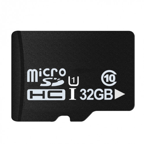 Carte mémoire Micro SD (TF) 32 Go haute vitesse de classe 10 de Taiwan (capacité réelle de 100%) SH10511496-07