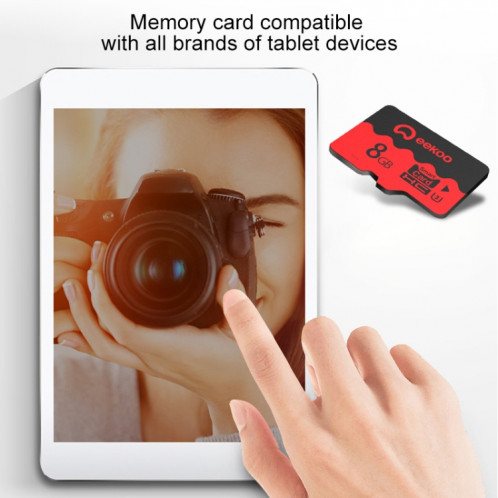 Carte mémoire eekoo 8 Go CLASS 10 TF (Micro SD), version phare SE2531863-016