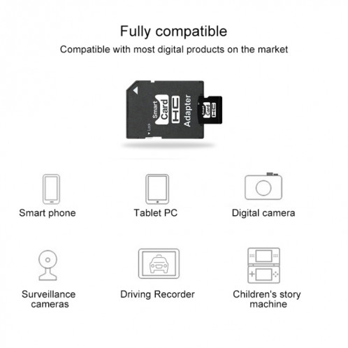 Carte mémoire eekoo 2 Go CLASS 4 TF (Micro SD) SE25421528-09