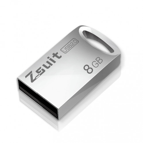 Zsuit 8 Go USB 2.0 Mini Disque Flash USB en forme d'anneau en métal SH26681292-08