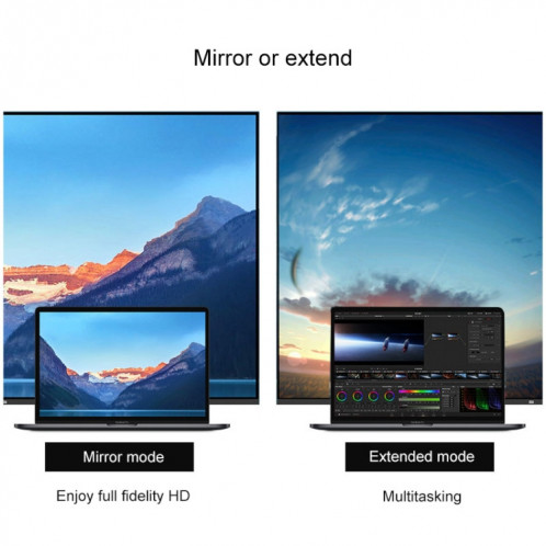 Blueendless 9 en 1 Station d'extension multifonction de type C / USB-C HUB SB32621377-013