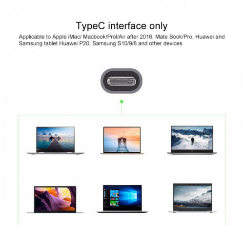 Blueendless 6 en 1 Station d'extension multifonction de type C / USB-C HUB M.2 NGFF Solid State Drive SB3274291-011