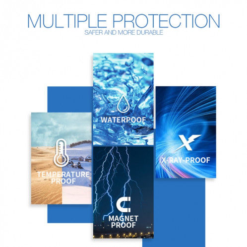 Carte mémoire STICKDRIVE 64 Go haute vitesse U3 bleue et noire TF (Micro SD) SH576187-011