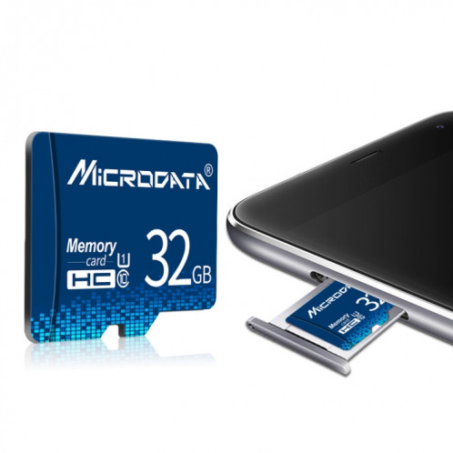 Carte mémoire MICRODATA 32GB U1 Blue TF (Micro SD) SH5802865-011