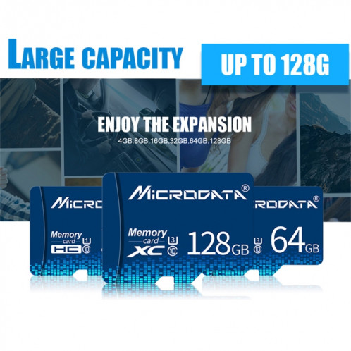 Carte mémoire MICRODATA 32GB U1 Blue TF (Micro SD) SH5802865-011