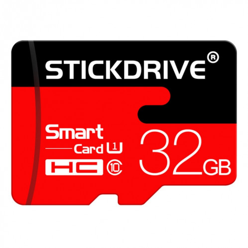 Carte mémoire Micro SD (TF) Stickdrive 32 Go haute vitesse de classe 10 SH58371053-012