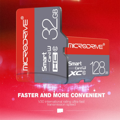 Carte mémoire Micro SD (TF) Microdrive 8 Go grande vitesse, classe 10 SH58401114-011