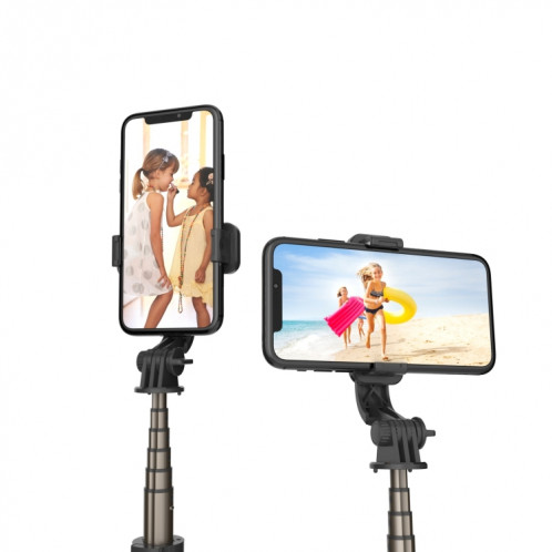 Support de téléphone mobile Trépied Selfie Bluetooth L10 Mini Bluetooth (Noir) SH247B1026-07