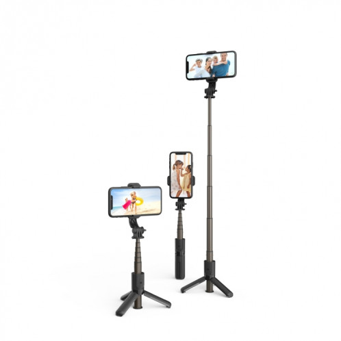 Support de téléphone mobile Trépied Selfie Bluetooth L10 Mini Bluetooth (Noir) SH247B1026-07