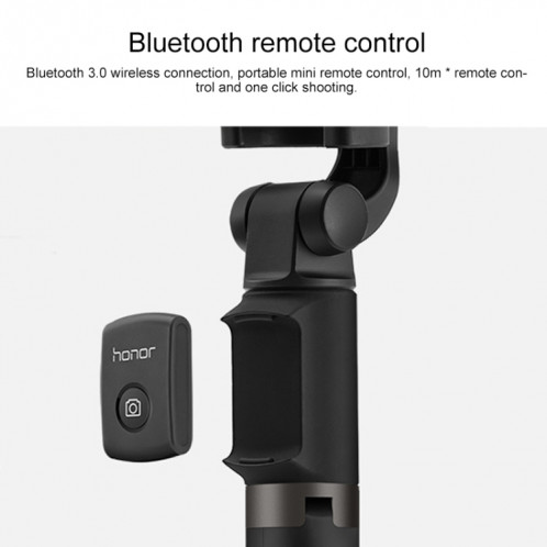 Support de trépied de sol en direct pour téléphone portable Huawei CF15 Pro Bluetooth Mini Selfie Stick (Blanc) SH256W1685-08