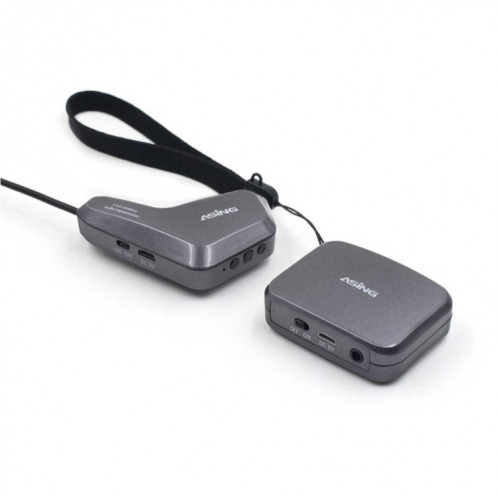 ASiNG WM01 2.4GHz Microphone sans fil de transmission électronique de transmission audio, Distance de transmission: 20-30m SA8043834-09