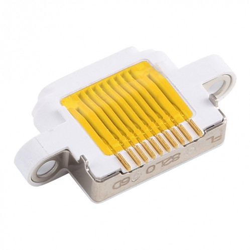 Connecteur de port de charge 10 PCS pour iPad mini / mini 2 / mini 3 (blanc) SH010W804-04