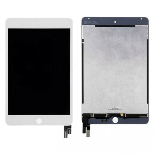 Écran LCD OEM pour iPad Mini 5 (2019) / A2124 / A2126 / A2133 avec numériseur complet (Blanc) SH087W199-04
