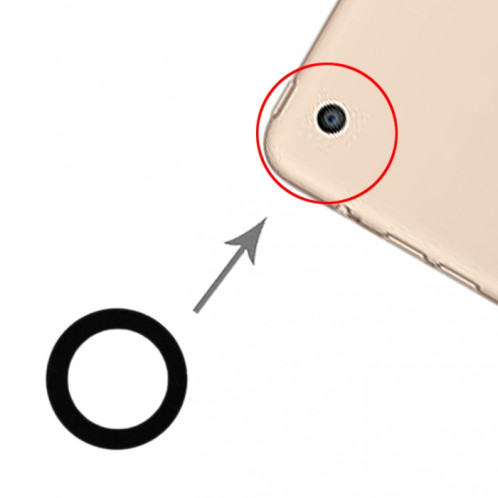 Lentille de caméra arrière pour iPad mini 3 / mini 4 / mini (2019) SH009669-04