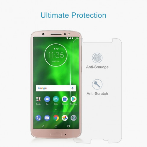 Film en verre trempé 0.26mm 9H 2.5D pour Motorola Moto G6 SD568A1226-09