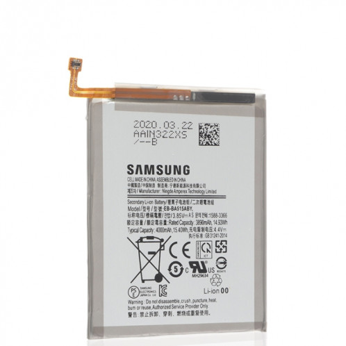 Batterie Li-ion Polymère EB-BA515ABY pour Samsung Galaxy A51 SM-A515 SH0301360-05