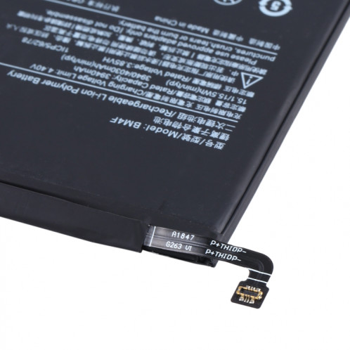 Batterie polymère Li-ion BM4F pour Xiaomi Mi CC9e / Mi CC9 / Mi 9 Lite / Mi A3 SH03711656-04