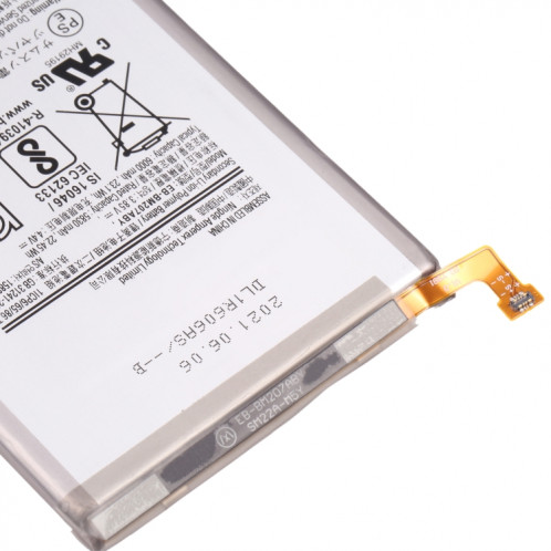 Niveau d'origine 6000MAH EB-BM207ABY Remplacement de la batterie Li-ion pour Samsung Galaxy M30S SM-M215 / M21 SM-M315 SM-M315 SH04111532-04