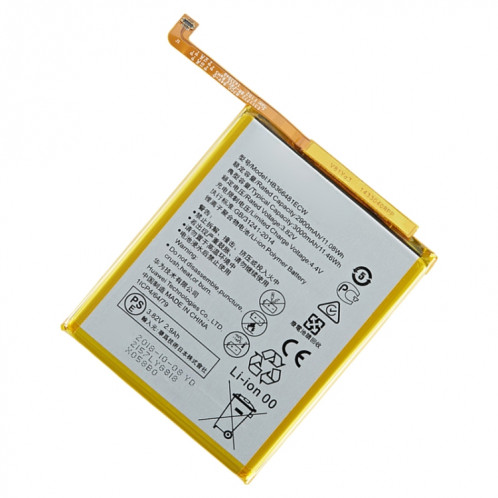 3000mAh HB366481ECW LI-POLYMER DE REMPLACEMENT DE BATTERIE POUR HUAWEI P20 LITE / P10 LITE / NOVA 3E / HONNEUR 9 LITE / HONNEUR 9I / HONE V9 Ecouter / P8 Lite 2017 / Y6 II SH0423615-04