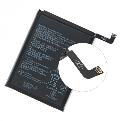 4000mAh HB406689ECW LI-POLYMER DE REMPLACEMENT DE BATTERIE POUR HUAWEI Y9 2019 / Y9 2018 / Y7 2019 / Y9 Prime (2019) / Mate 9 / Mate 9 Pro / Honor 8c SH04251561-04