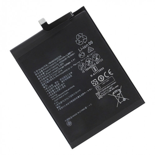 4200mAh HB486586ECW LI-POLYMER DE REMPLACEMENT DE BATTERIE POUR HUAWEI MATE 30 / MATE 30 PRO / NOVA 6 / NOVA 6 SE / HONE VUE 30 / NOVA 7I / P40 LITE 4G SH0429471-04