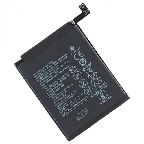 2950mAh HB366179ECW Remplacement de la batterie Li-Polymère pour Huawei Nova 2 SH0431542-04