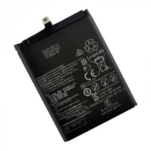 3800mAh HB525777EEW LI-POLYMER DE REMPLACEMENT DE BATTERIE POUR HUAWEI P40 / P40 PRO SH04341625-04
