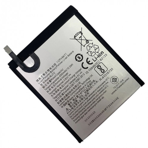 Batterie de 4000mAh BL272 LI-POLYMERE pour Lenovo K6 Power SH04601528-03