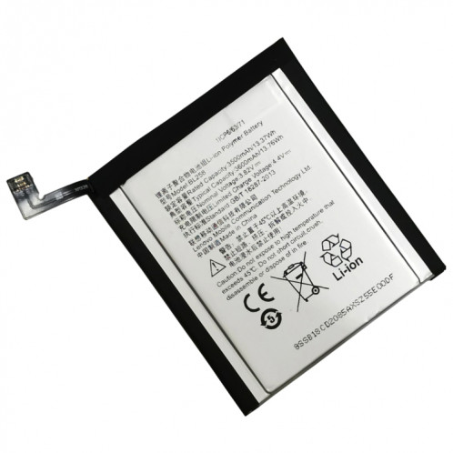 Batterie de 3500mAh BL258 LI-POLYMER pour LENOVO VIBE X3 SH04701979-03