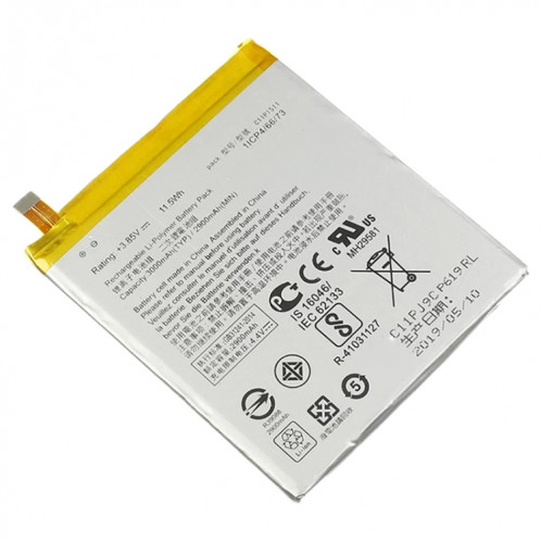 2900mAh C11P1511 Li-Polymère Batterie pour Asus Zenfone 3 ZE552KL SH047327-03