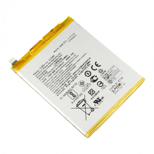 3250MAH C11P1618 LI-POLYMER BATTERIE POUR ASUS ZENFONE 4 ZE554KL / ZENFONE 5 LITE ZC600KL SH04741661-03