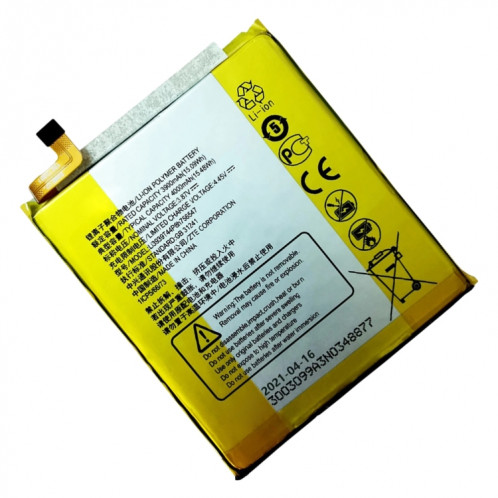 Batterie de polymère Li-ion 3900mAh pour ZTE AXON 10 PRO 5G / AXON 9 PRO SH0493387-03
