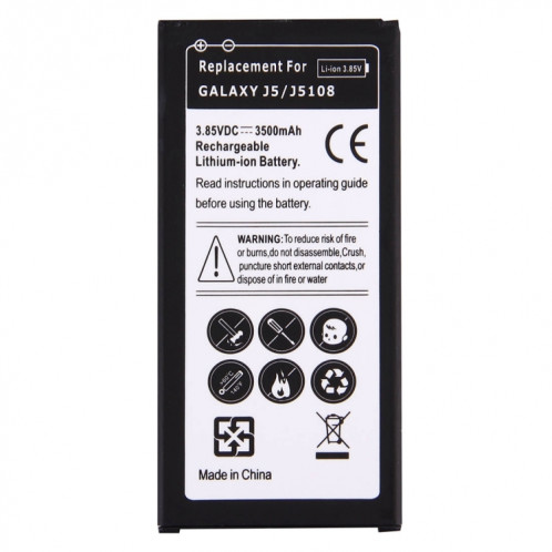 Batterie Li-ion pour Galaxy J5 (2016) / J5108 3500mAh SH13011615-04