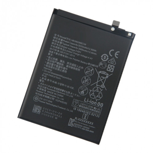 Batterie au lithium-ion HB396286ECW pour Huawei Honor 10 Lite / P Smart (2019) SH2328183-04