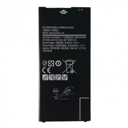 Batterie Li-ion rechargeable 3300mAh EB-BG610ABE pour Galaxy J7 Prime, On7 (2016), G610, G610F / DS, G610Y SH43451266-05